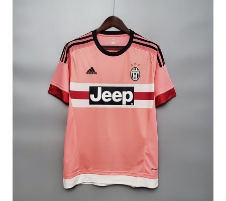 Juventus 15/16 Away Pink Soccer Jersey